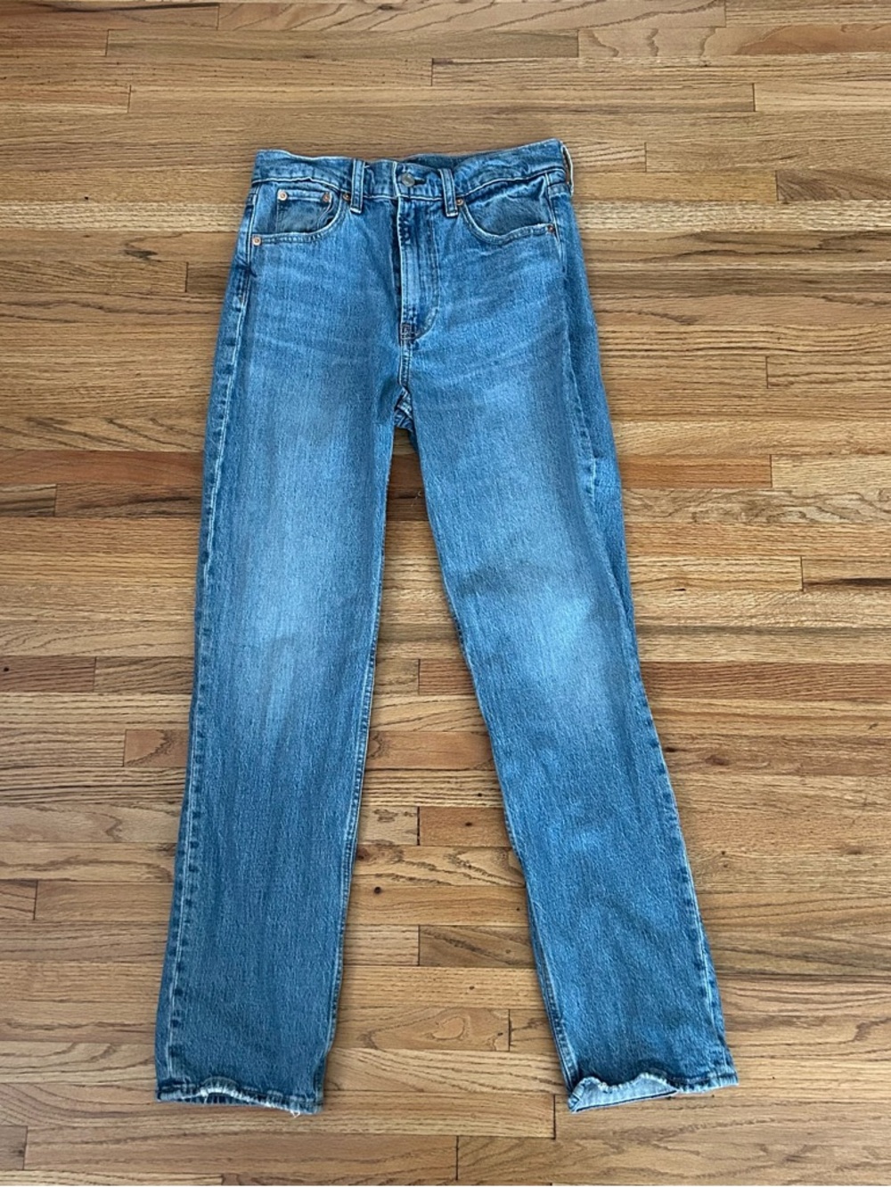 Gap Sky high Straight Jeans